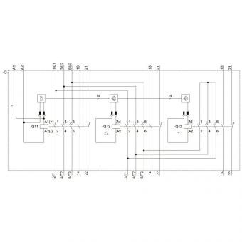 Siemens 3RA24258XF321BB4 15/18,5kW 