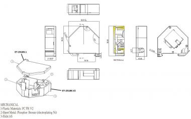 EFB RJ45 Keystonehalter 1f   ET-25186.V2 