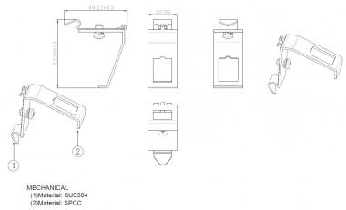 EFB Hutschienenadapter       ET-25184.V2 
