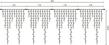 S&H Ersatzstrang f.LED-Giant Ice   58899 