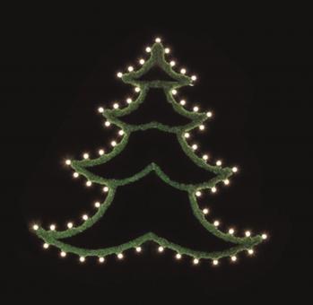 SUH Motiv Tannenbaum 125x120cm     57918 