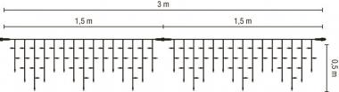 S&H LED-IceLite 114 3x0,5m 230V    59448 