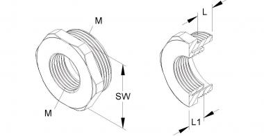 Kleinhuis Reduzierring M50     1893M5040 