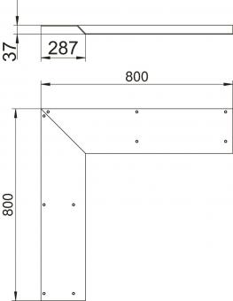 OBO AIKF IEA 25040 Inneneck-Blinddeckel 