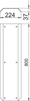 OBO AIKA AD 15040 Blinddeckel 