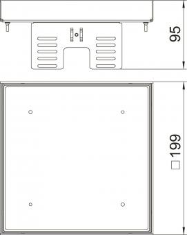 OBO RKN2 UZD3 4MS25 Quadratische 