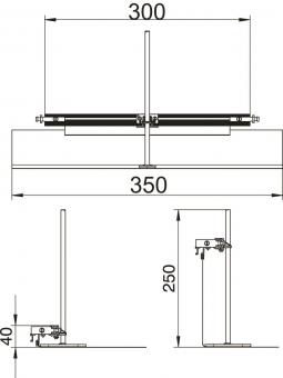 OBO OKA-G30040240ES Kanalendstück 