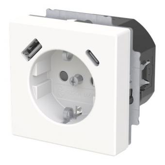 BJ SCHUKO -/USB-A+C    20 EUCB2USBAC-884 