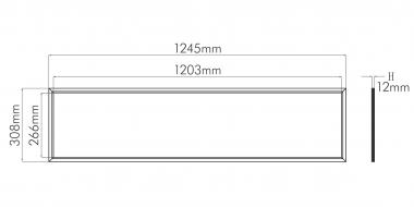NOBIL Pendelleuchte LED Panel 1560731140 