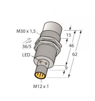 TURCK Induktiver Sensor          1634822 