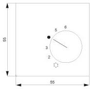 Siemens 5TC9221 DELTA i-system Abdeckung 