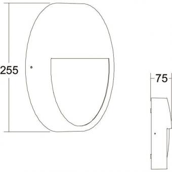 Brumberg LED-Wandanbauleuchte   10037173 