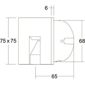 BRUM LED-Wandeinbauleu. KIT68   10157083 
