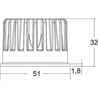 Brumberg LED-Reflektoreinsatz   12933553 