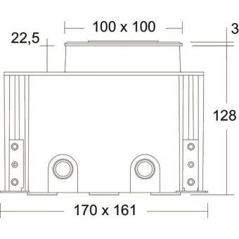 Brumberg LED-Bodeneinbauleuchte 14674223 