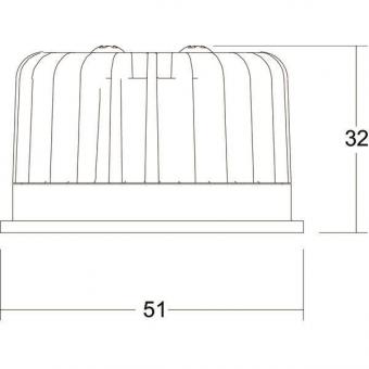 Brumberg LED-Reflektoreinsatz   12923603 
