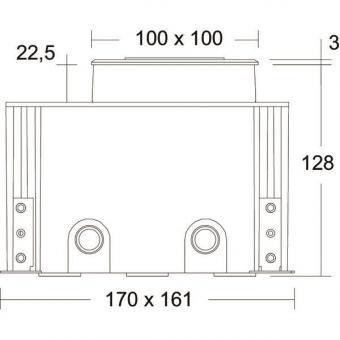 Brumberg LED-Bodeneinbauleuchte 14694083 