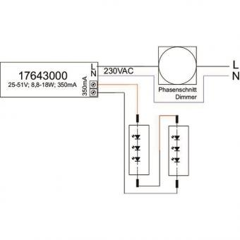 BRUM LED-Konverter 350mA IP20   17643000 
