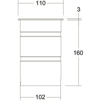 Brumberg LED-Bodeneinbauleuchte 14054223 