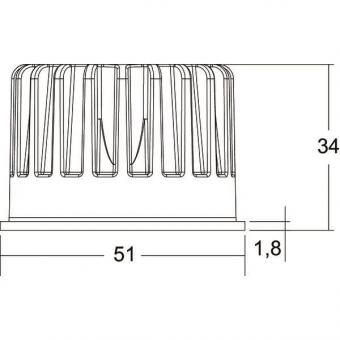 Brumberg LED-Einsatz m.         12929503 