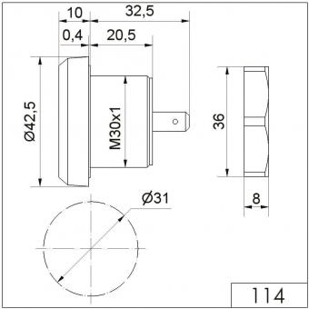 Werma Elektr. Summer EM         11406815 