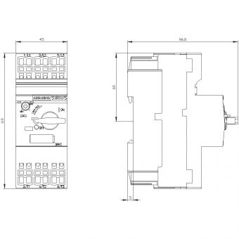 Siemens 3RV20214CA20 Motorschutzschalter 