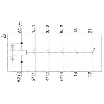 Siemens 3RT20272FB40       3RT2027-2FB40 