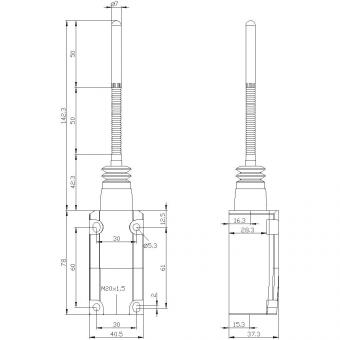 Siemens 3SE51120CR01 SIRIUS Pos.Schalter 