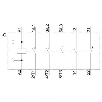 Siemens 3RT20231AL20 Schütz AC-3 