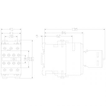 Siemens 3RH19211XA220MA0 Hilfsschalter- 