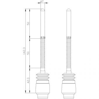 Siemens 3SE50000AR01 Antriebskopf 