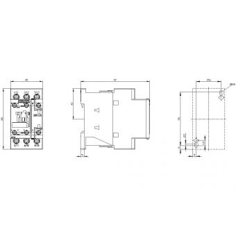 Siemens 3RT20231AL20 Schütz AC-3 