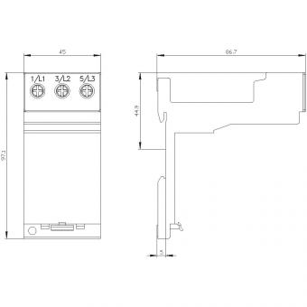 Siemens 3RU29263AA01 Einzelaufstellungs- 