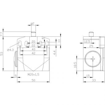 Siemens 3SE52420CC05 SIRIUS Pos.Schalter 
