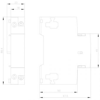 Siemens 3RV29221CP0 Unterspannungs- 