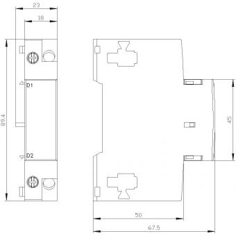 Siemens 3RV29021AP0         3RV2902-1AP0 