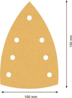Bosch Schleifpapier EXPERT C470 50 Stück 