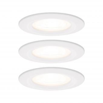 Paulmann EBL Set Nova rund starr   93442 