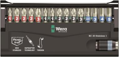 Wera 05071109001 Bits    BC/STAINLESS/30 