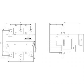 Siemens 3RB29662WH2 Stromwandler 