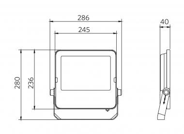 Opple LED Flood-E3 Re246    709000073300 
