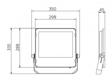 Opple LED Flood-E3 Re300    709000073500 