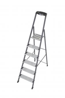 KRAU SECURO-Alu-Leiter 6 Stufen   126443 