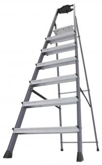KRAU SECURO-Alu-Leiter 7 Stufen   126450 