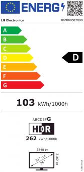 LG 86MRGB87B9B sw Mini RGB LED-TV 