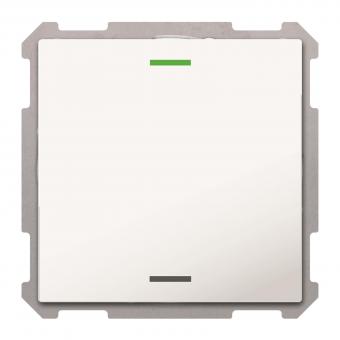 MDT Taster Light 63 1-fach RGBW Reinweiß 