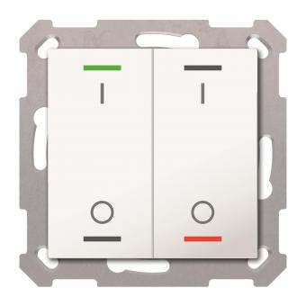 MDT BE-TAL55T2.B1 Taster Light 55 2fach 