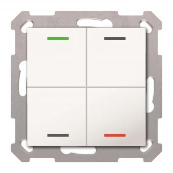 MDT BE-TAL55T4.01 Taster Light 55 4fach 