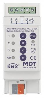 MDT AKK-04FC.04S KNX Schaltaktor 4f 2TE 