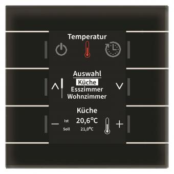 MDT BE-GBZS.01S KNX Glas Bedienzentrale 